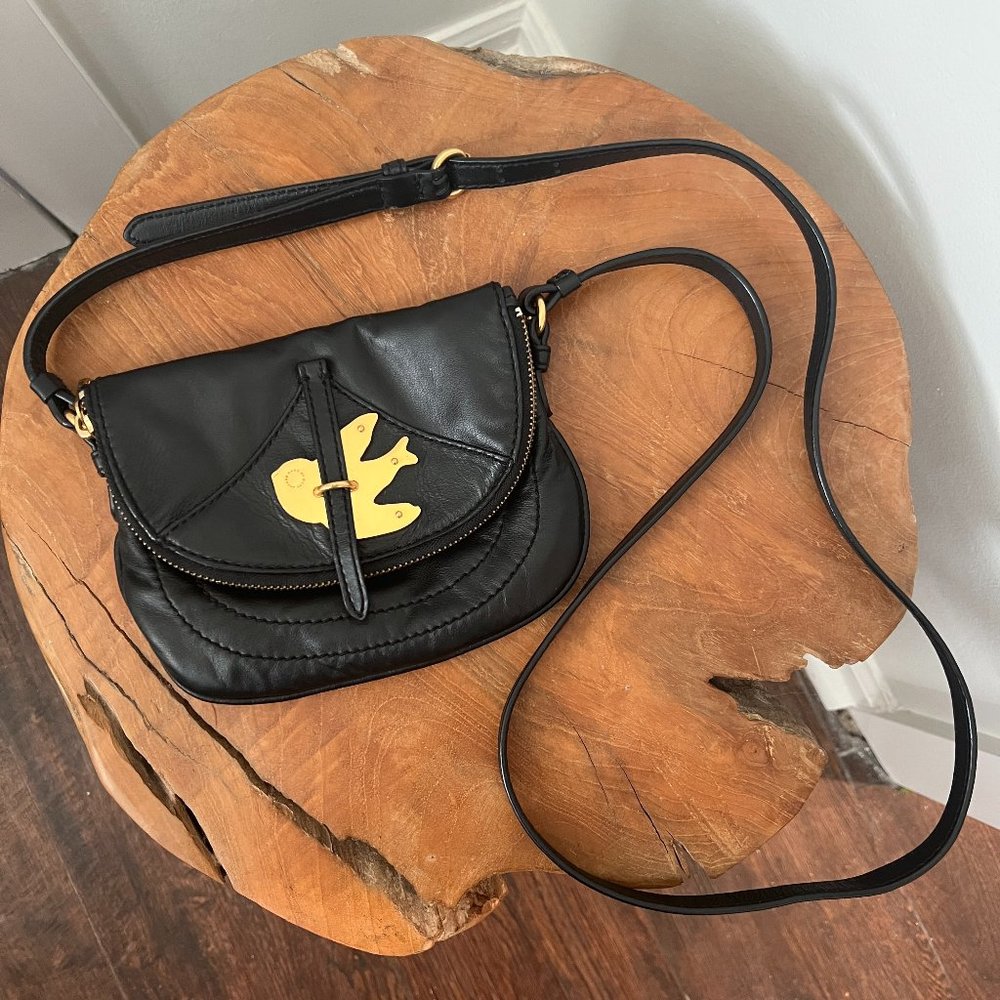 Marc by Marc Jacobs Leather Crossbody, Black